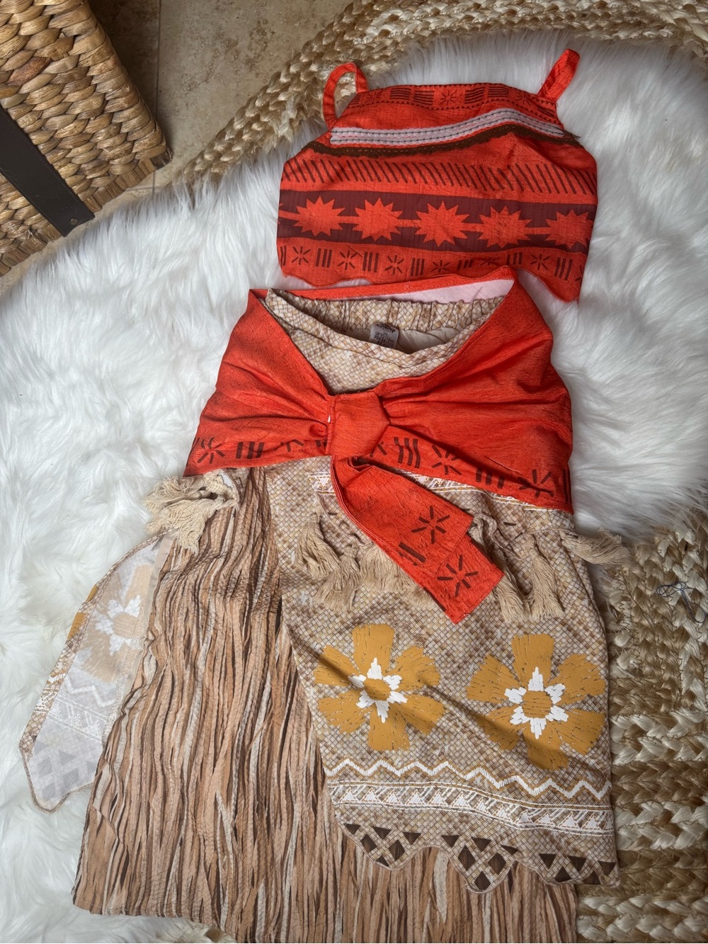 Disney Moana 3 piece set size 5/6